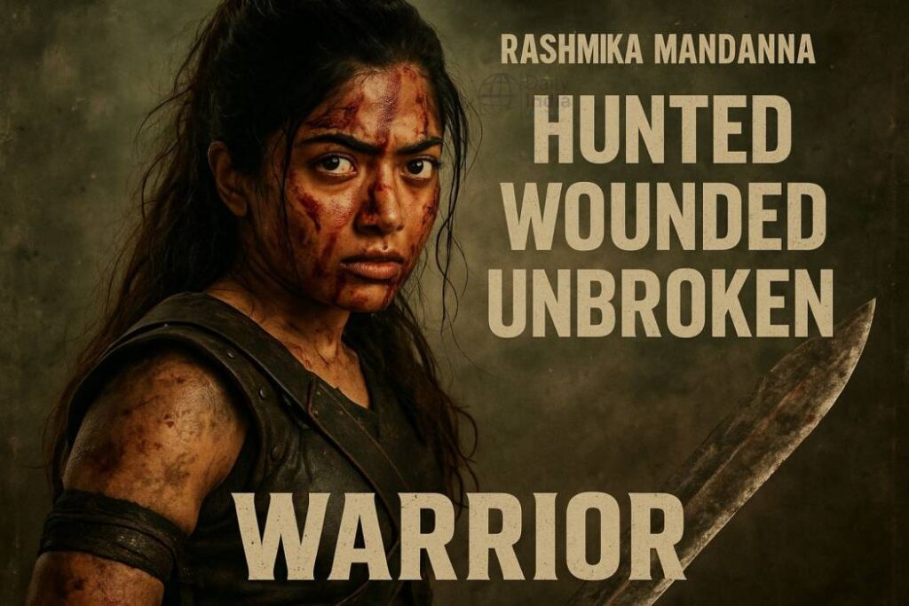 Rashmika Mandanna warrior look - Dailyindiakhabar